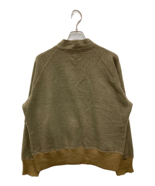 THE REAL McCOY'S（ザ・リアルマッコイズ）THE REAL McCOY'S (ザ・リアルマッコイズ) ［古着］TYPE C-2 フライトジップカーディガン オリーブ サイズ:42の古着・服飾アイテム