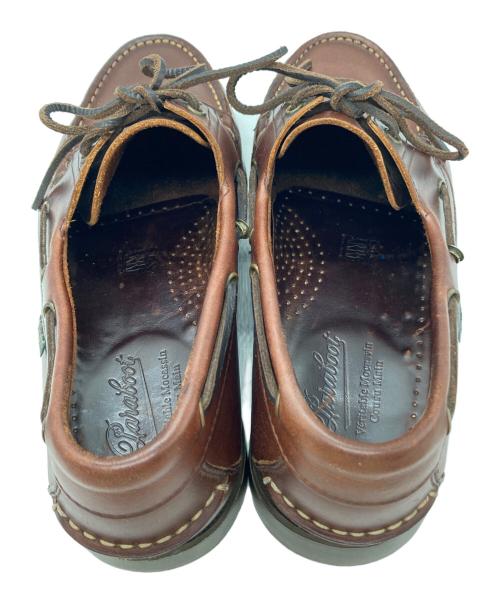 PARABOOT（パラブーツ）PARABOOT (パラブーツ) デッキシューズ ブラウン サイズ:7の古着・服飾アイテム