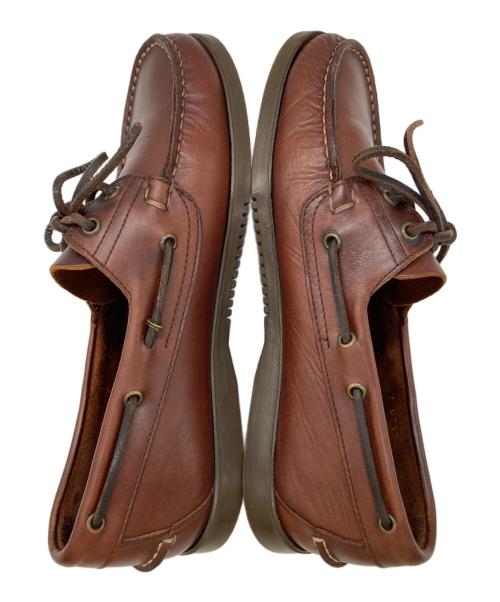 PARABOOT（パラブーツ）PARABOOT (パラブーツ) デッキシューズ ブラウン サイズ:7の古着・服飾アイテム