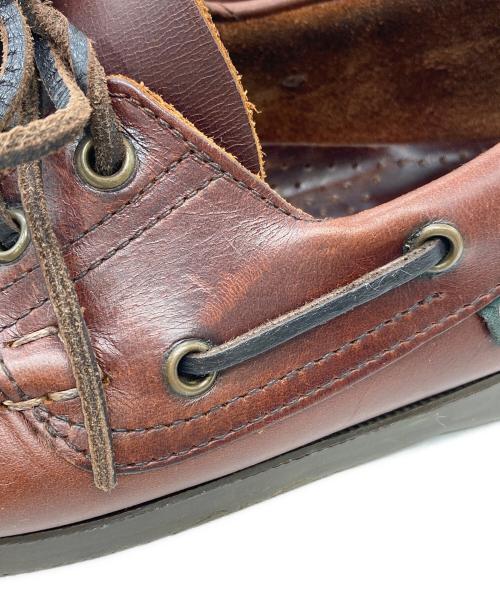 PARABOOT（パラブーツ）PARABOOT (パラブーツ) デッキシューズ ブラウン サイズ:7の古着・服飾アイテム