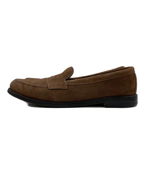 Alden（オールデン）ALDEN (オールデン) SHIPS (シップス) スエードコインローファー ブラウン サイズ:8 B/Dの古着・服飾アイテム