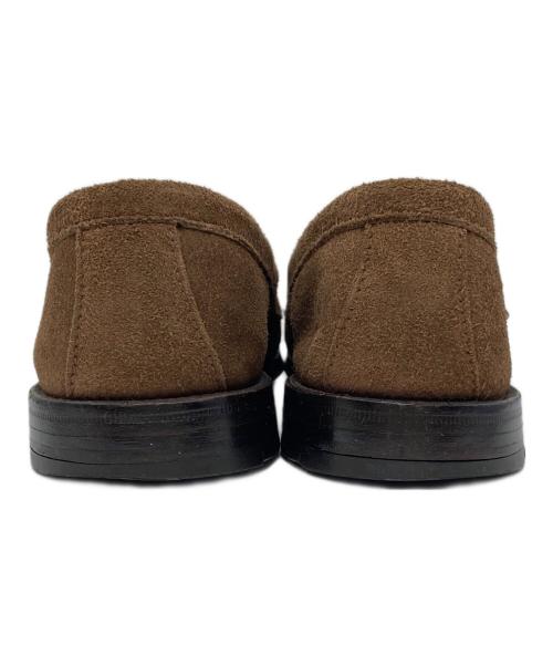 Alden（オールデン）ALDEN (オールデン) SHIPS (シップス) スエードコインローファー ブラウン サイズ:8 B/Dの古着・服飾アイテム