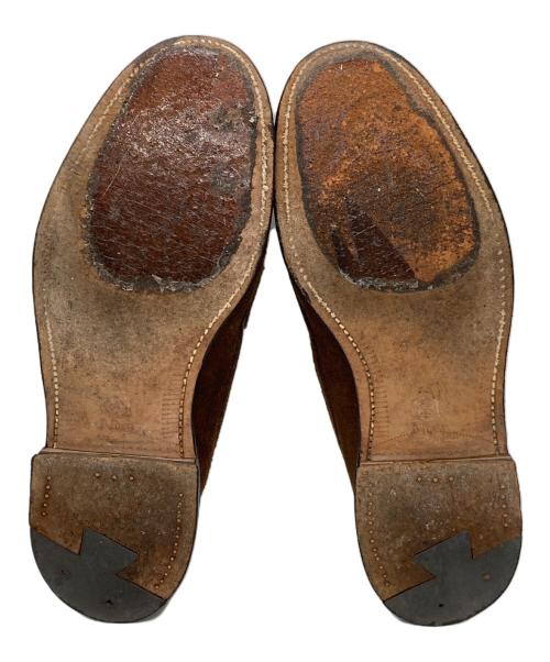 Alden（オールデン）ALDEN (オールデン) SHIPS (シップス) スエードコインローファー ブラウン サイズ:8 B/Dの古着・服飾アイテム