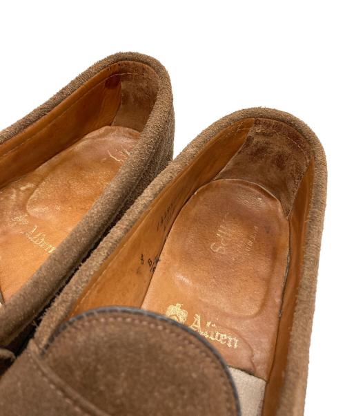 Alden（オールデン）ALDEN (オールデン) SHIPS (シップス) スエードコインローファー ブラウン サイズ:8 B/Dの古着・服飾アイテム