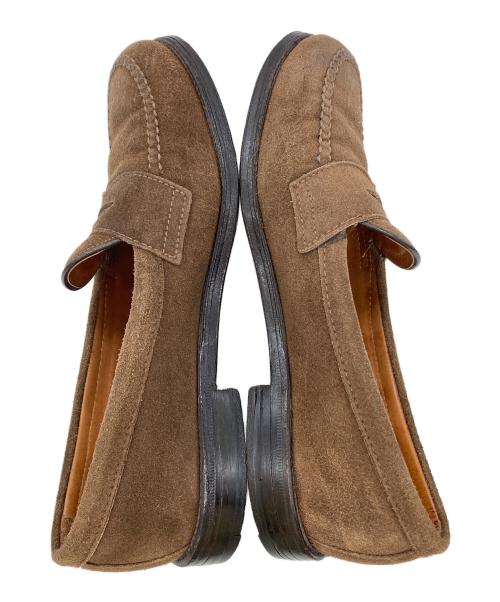 Alden（オールデン）ALDEN (オールデン) SHIPS (シップス) スエードコインローファー ブラウン サイズ:8 B/Dの古着・服飾アイテム