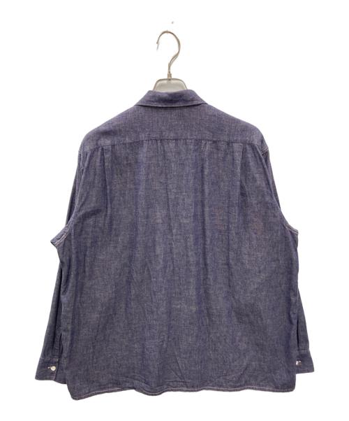 COMOLI（コモリ）COMOLI (コモリ) パープル ダンガリーシャツ パープル サイズ:2の古着・服飾アイテム