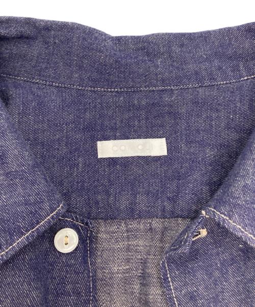 COMOLI（コモリ）COMOLI (コモリ) パープル ダンガリーシャツ パープル サイズ:2の古着・服飾アイテム