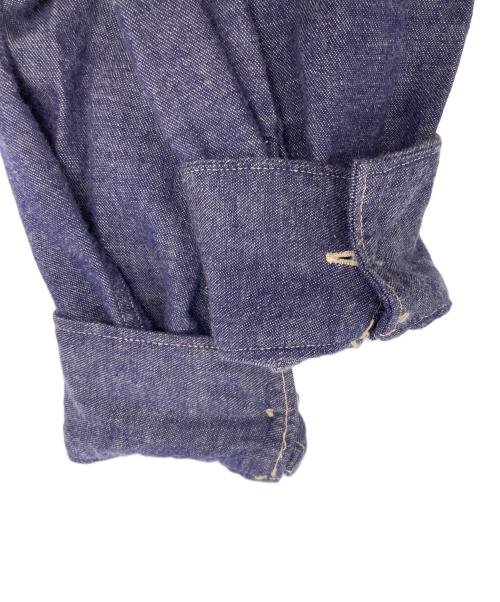 COMOLI（コモリ）COMOLI (コモリ) パープル ダンガリーシャツ パープル サイズ:2の古着・服飾アイテム