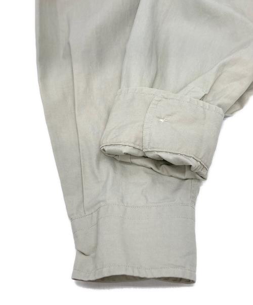 AURALEE（オーラリー）AURALEE (オーラリー) WASHED FINX TWILL BIG SHIRTS ベージュ サイズ:3の古着・服飾アイテム
