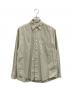 AURALEE（オーラリー）の古着「WASHED FINX TWILL BIG SHIRTS」｜ベージュ