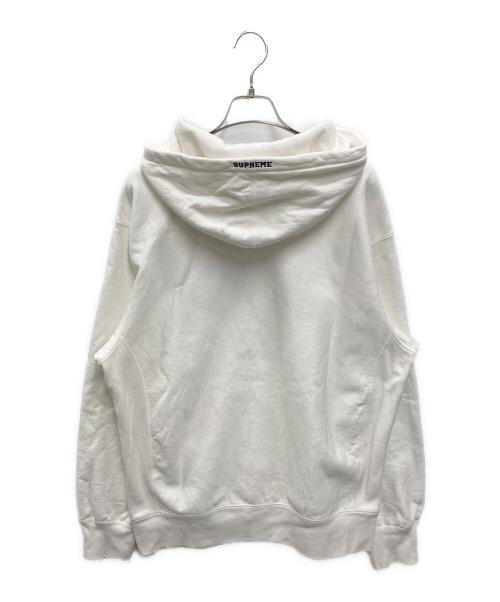 SUPREME（シュプリーム）Supreme (シュプリーム) S Logo Hooded Sweatshirt ホワイト サイズ:Mの古着・服飾アイテム