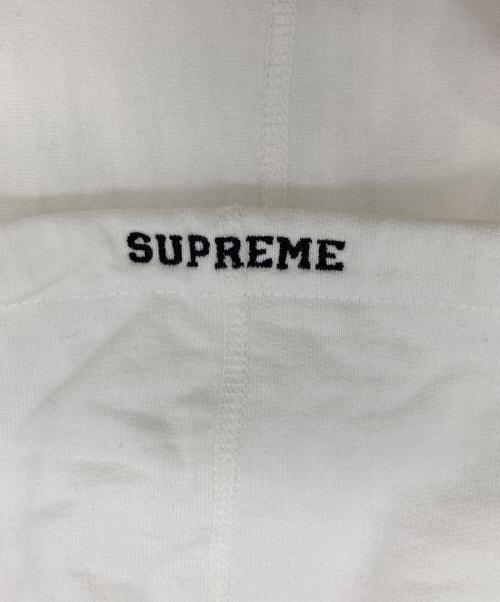 SUPREME（シュプリーム）Supreme (シュプリーム) S Logo Hooded Sweatshirt ホワイト サイズ:Mの古着・服飾アイテム