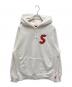 Supreme（シュプリーム）の古着「S Logo Hooded Sweatshirt」｜ホワイト