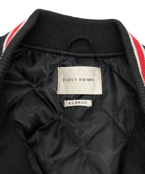 FIRST ROW（ファーストロウ）FIRST ROW (ファーストロウ) スタジャン ブラック サイズ:XLの古着・服飾アイテム