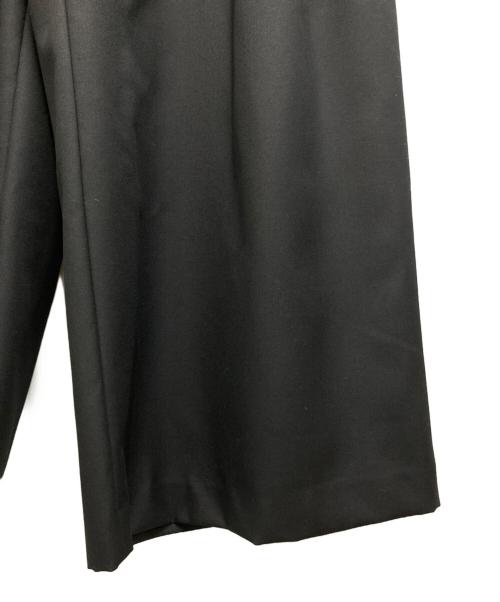 MAISON SPECIAL（メゾンスペシャル）MAISON SPECIAL (メゾンスペシャル) 4 Colors Chambray Washable Wool Baggy Wide Pants ブラック サイズ:２の古着・服飾アイテム