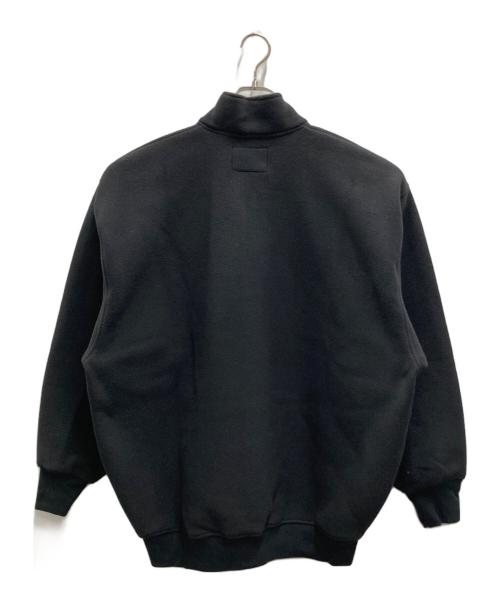 WTAPS（ダブルタップス）WTAPS (ダブルタップス) ハーフジップスウェット ブラック サイズ:X04の古着・服飾アイテム