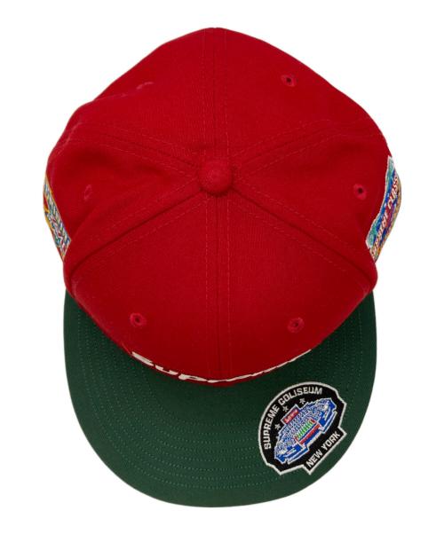 SUPREME（シュプリーム）SUPREME (シュプリーム) Championships Box Logo Cap レッド×グリーン サイズ:7 8/5の古着・服飾アイテム