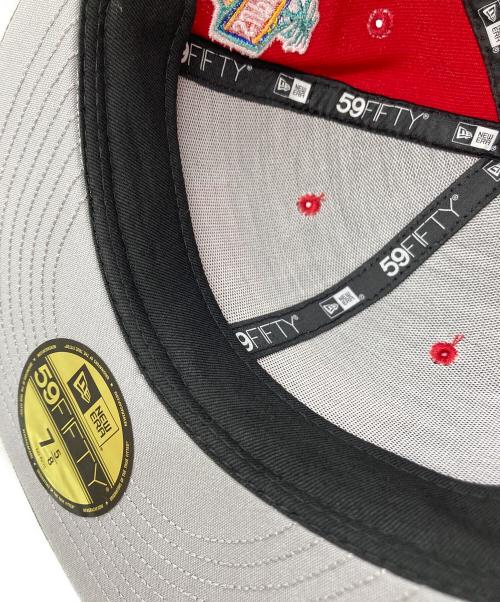 SUPREME（シュプリーム）SUPREME (シュプリーム) Championships Box Logo Cap レッド×グリーン サイズ:7 8/5の古着・服飾アイテム