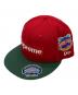 SUPREME（シュプリーム）の古着「Championships Box Logo Cap」｜レッド×グリーン