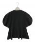 Heve (ヘイヴ) Arch Peplum knit ブラック サイズ:FREE：10000円