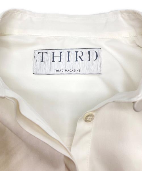 THIRD MAGAZINE（サードマガジン）THIRD MAGAZINE (サードマガジン) 裾レースブラウス ブラック サイズ:9 未使用品の古着・服飾アイテム