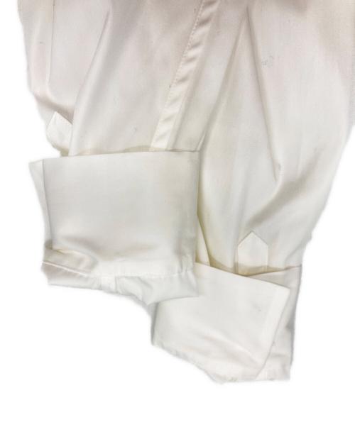 THIRD MAGAZINE（サードマガジン）THIRD MAGAZINE (サードマガジン) 裾レースブラウス ブラック サイズ:9 未使用品の古着・服飾アイテム