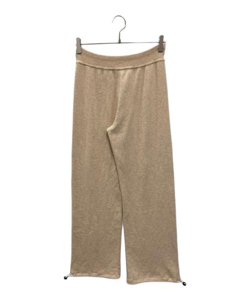 ATTISESSION（アティセッション）ATTISESSION (アティセッション) ニット コード パンツ ベージュ サイズ:SIZE 36の古着・服飾アイテム