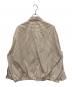 Spick and Span (スピックアンドスパン) シーオー ピーイーストライプヘムギャザーシャツ ベージュ×ホワイト サイズ:FREE：8000円