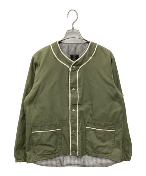 The Stylist Japan（ザスタイリストジャパン）The Stylist Japan (ザスタイリストジャパン) BASEBALL LINER JACKET オリーブ サイズ:Mの古着・服飾アイテム