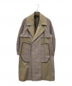 UNITED TOKYOユナイテッドトーキョー）の古着「リバーストレンチコート」｜グレー