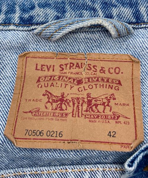 LEVI'S（リーバイス）LEVI'S (リーバイス) デニムシャツ インディゴ サイズ:SIZE 42の古着・服飾アイテム