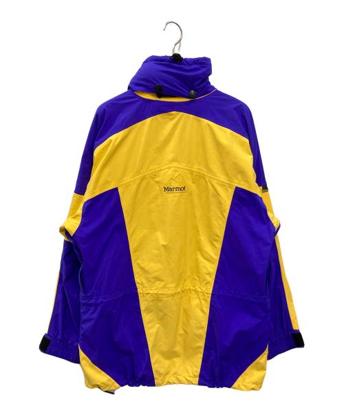 MARMOT（マーモット）Marmot (マーモット) マウンテンパーカー イエロー×パープル サイズ:FREEの古着・服飾アイテム