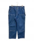CarHarttカーハート）の古着「ダブルニーデニムパンツ」｜インディゴ