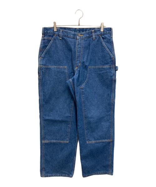 CarHartt（カーハート）CarHartt (カーハート) ダブルニーデニムパンツ インディゴ サイズ:W.36の古着・服飾アイテム