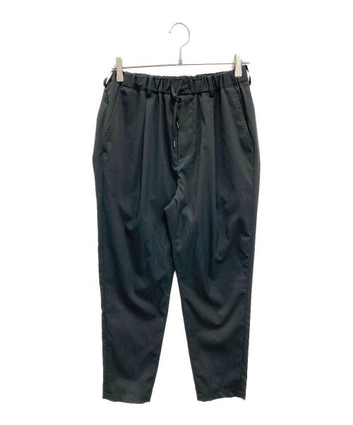 macqlo（マックロ）Macqlo (マックロ) ultimex one tuck tapered easy pants ブラック サイズ:Sの古着・服飾アイテム