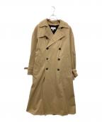 HYKEハイク）の古着「ビックフィットトレンチコート」｜ベージュ