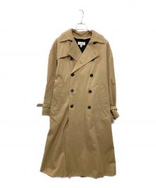 HYKE（ハイク）の古着「ビックフィットトレンチコート」｜ベージュ