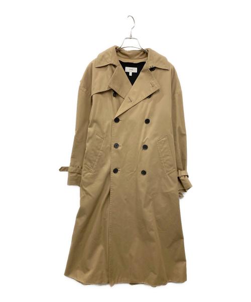 HYKE（ハイク）HYKE (ハイク) ビックフィットトレンチコート ベージュ サイズ:2の古着・服飾アイテム