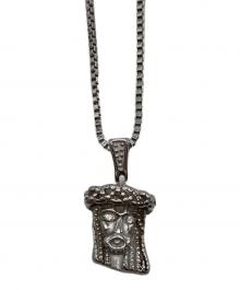GOLDEN GILT（コールデンギルト）の古着「O.G Mini Jesus Chain Necklace」｜シルバー