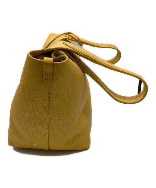POLO RALPH LAUREN（ポロ・ラルフローレン）POLO RALPH LAUREN (ポロ・ラルフローレン) レザートートバッグ イエロー 未使用品の古着・服飾アイテム