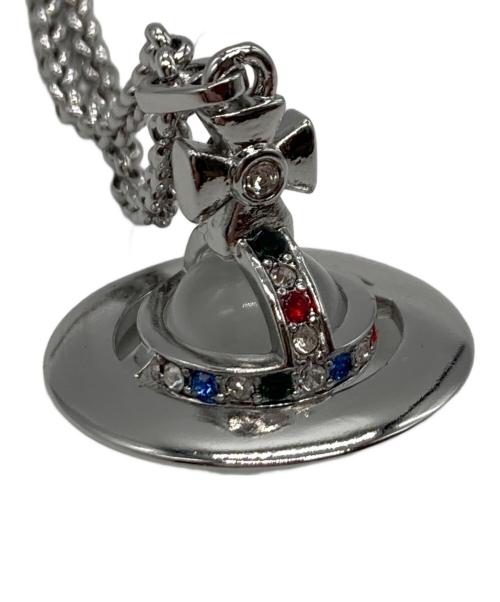 Vivienne Westwood（ヴィヴィアンウエストウッド）Vivienne Westwood (ヴィヴィアンウエストウッド) オーブネックレス シルバーの古着・服飾アイテム