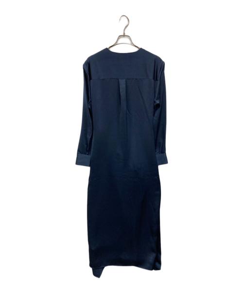 POLO RALPH LAUREN（ポロ・ラルフローレン）POLO RALPH LAUREN (ポロ・ラルフローレン) ボタンアップミディドレス ネイビー サイズ:2 未使用品の古着・服飾アイテム