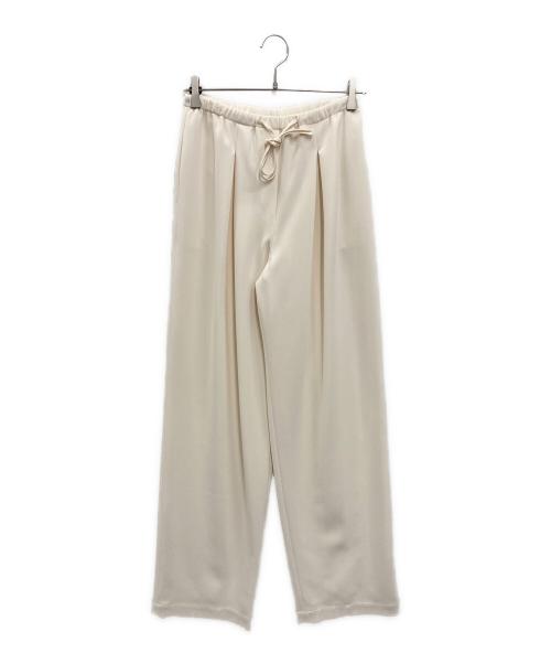 theory（セオリー）theory (セオリー) Admiral Crepe Pleated Pant アイボリー サイズ:00 未使用品の古着・服飾アイテム