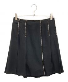 Jean Paul GAULTIER（ジャンポールゴルチェ）の古着「ボールチェーンスカート」｜ブラック