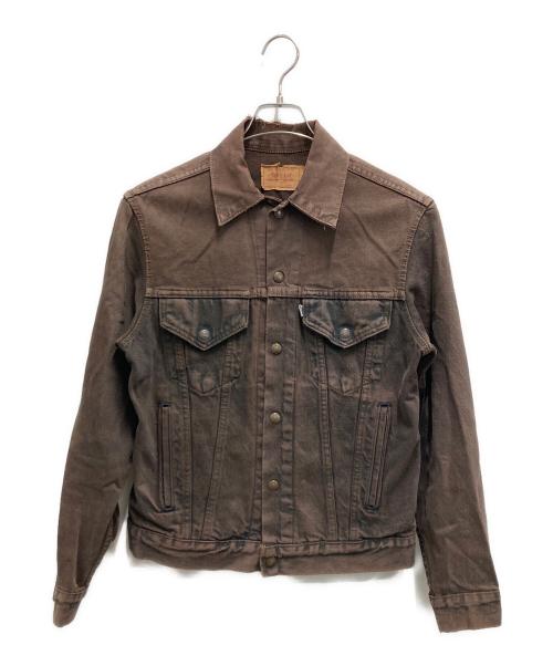 LEVI'S（リーバイス）LEVI'S (リーバイス) デニムジャケット ブラウン サイズ:Mの古着・服飾アイテム