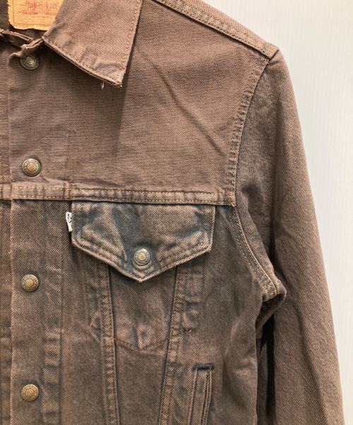 LEVI'S（リーバイス）LEVI'S (リーバイス) デニムジャケット ブラウン サイズ:Mの古着・服飾アイテム