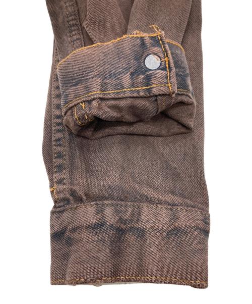 LEVI'S（リーバイス）LEVI'S (リーバイス) デニムジャケット ブラウン サイズ:Mの古着・服飾アイテム