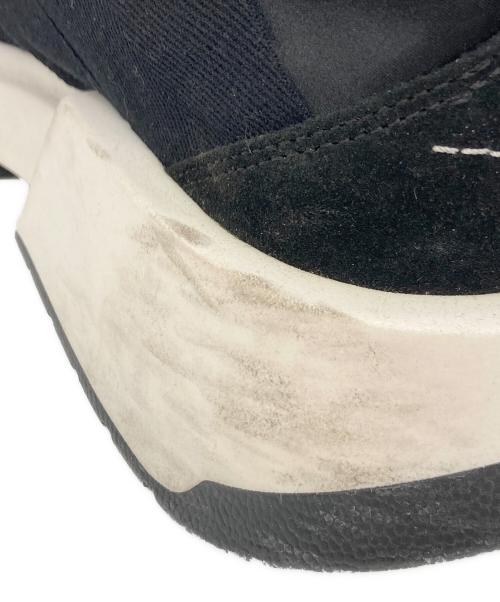 MM6 Maison Margiela（エムエムシックスメゾンマルジェラ）MM6 Maison Margiela (エムエムシックスメゾンマルジェラ) リボンタイ スニーカー ホワイト×ブラック サイズ:9の古着・服飾アイテム