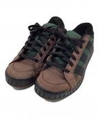 adidasアディダス）の古着「LAWSUIT atmos」｜ブラウン×グリーン
