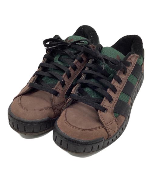 adidas（アディダス）adidas (アディダス) LAWSUIT atmos ブラウン×グリーン サイズ:US9 1/2の古着・服飾アイテム